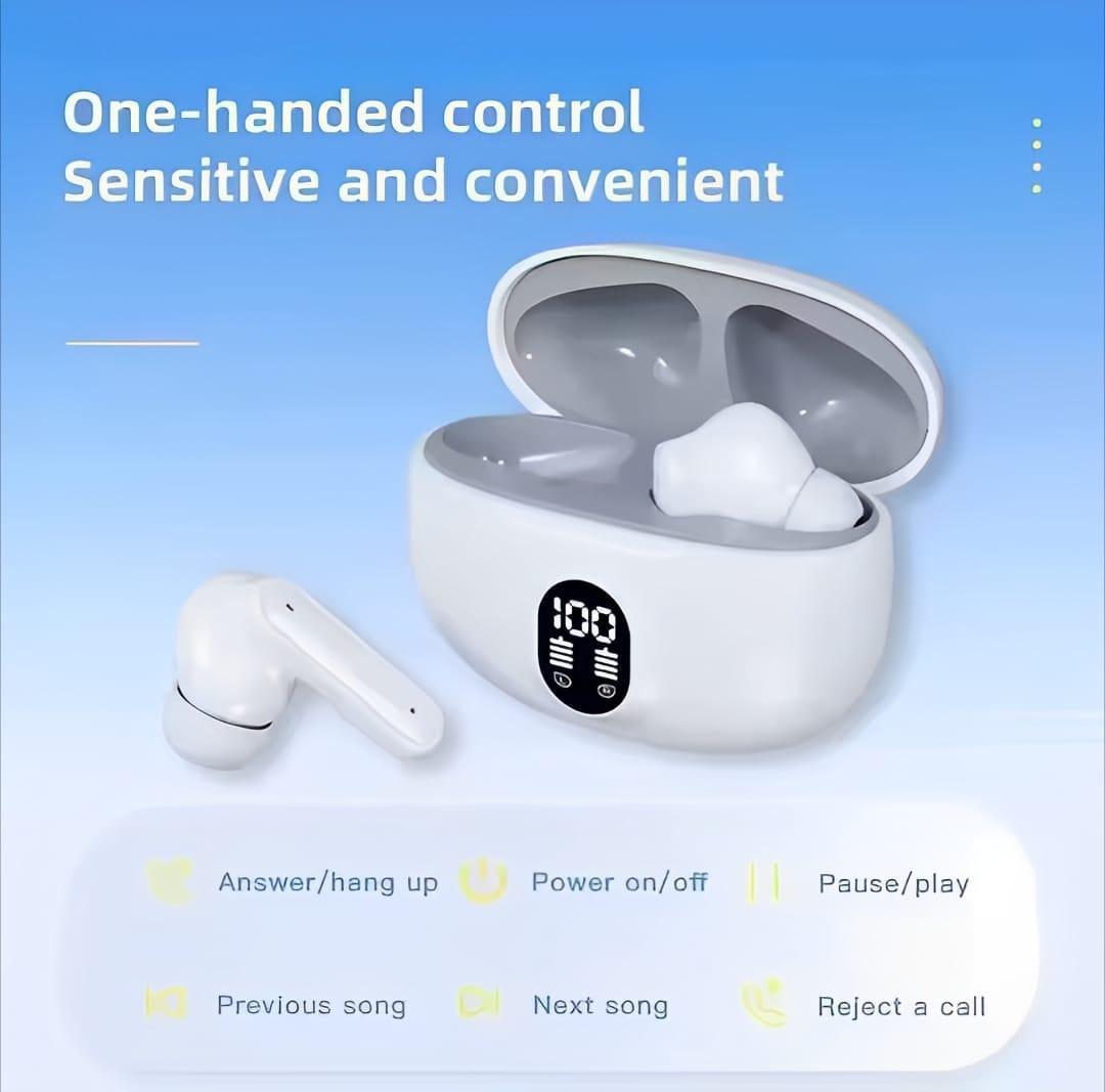 🎧 Premium TWS Wireless Earbuds – Gaming, Music & Crystal Clear Calls