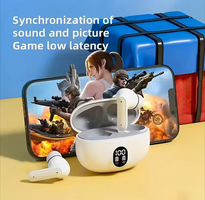 🎧 Premium TWS Wireless Earbuds – Gaming, Music & Crystal Clear Calls