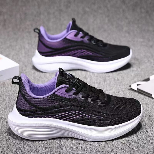 Shoes Spring and Summer 2026 New Flying Weaving Casual Shoes Women's Breathable Comfortable Mesh Women's sneaker Shoes
